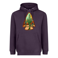 Plum desert cactus arrowhead Heavyweight Hoodie - Jasminsmagicworld