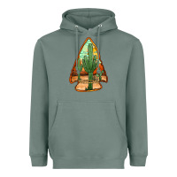 Sage desert cactus arrowhead Heavyweight Hoodie - Jasminsmagicworld