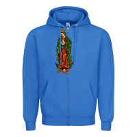 True Royal christmas our lady of guadalupe Zipper Hoodie - JahusDesignShop