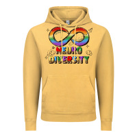 Vintage Mustard neurodiversity Vintage Hoodie - JahusDesignShop