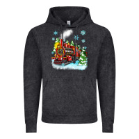 Vintage Black christmas polar express Vintage Hoodie - Zillion Design Studio