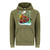 Christmas Polar Express Vintage Hoodie | Teevron