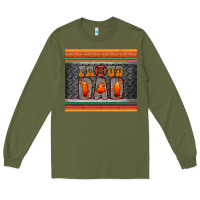 Army Green proud dadtumbler Long Sleeve Tee - HRA Design Shop
