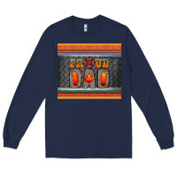 Navy proud dadtumbler Long Sleeve Tee - HRA Design Shop