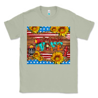 Matcha american flag firefighter wife Classic Tee - HRA Design Shop