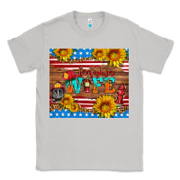 Moon Dust american flag firefighter wife Classic Tee - HRA Design Shop