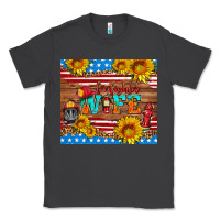 Smoke american flag firefighter wife Classic Tee - HRA Design Shop