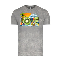 Cloud Rock love kiwi summer Vintage Tee - texasbilliewilder
