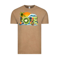 Vintage Coffee love kiwi summer Vintage Tee - texasbilliewilder