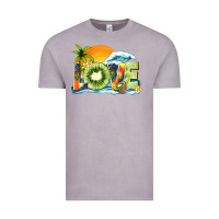 Vintage Zinc love kiwi summer Vintage Tee - texasbilliewilder