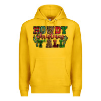 Lemon Howdy Christmas y'all Premium Hoodie - NancyCooperArtShop