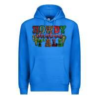 True Royal Howdy Christmas y'all Premium Hoodie - NancyCooperArtShop