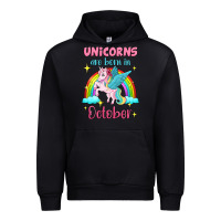 Black unicorns are born in october Urban Hoodie - Jasminsmagicworld