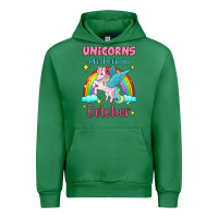 Emerald unicorns are born in october Urban Hoodie - Jasminsmagicworld
