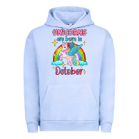 Pigment Grape Ice unicorns are born in october Urban Hoodie - Jasminsmagicworld