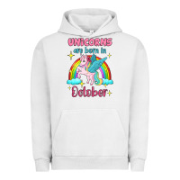 Pigment Lunar Rock unicorns are born in october Urban Hoodie - Jasminsmagicworld