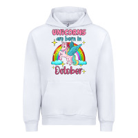White unicorns are born in october Urban Hoodie - Jasminsmagicworld