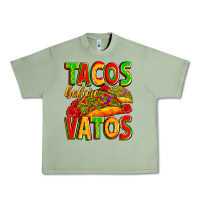 Oil Green tacos before vatos Urban Heavy Tee - Zillion Design Studio