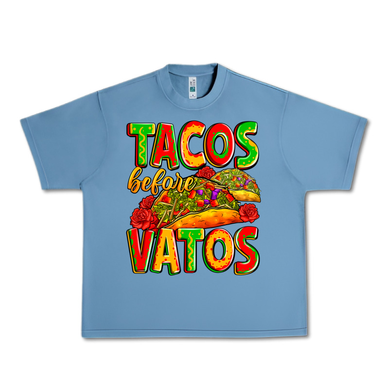 Tacos Before Vatos Urban Heavy Tee by Zillion Design Studio | Teevron