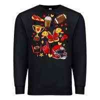 Black i'm a hot mess, always stressed,and proudly a foot Premium Sweatshirt - MaliasSmallBusiness