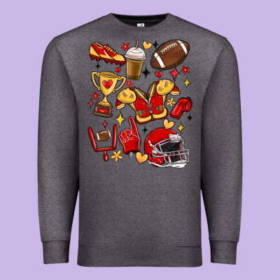 I'm A Hot Mess, Always Stressed,and Proudly A Foot Premium Sweatshirt Designed By Maliassmallbusiness