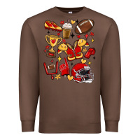 Chestnut i'm a hot mess, always stressed,and proudly a foot Premium Sweatshirt - MaliasSmallBusiness
