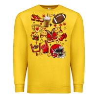 Lemon i'm a hot mess, always stressed,and proudly a foot Premium Sweatshirt - MaliasSmallBusiness