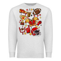 Oatmeal Heather i'm a hot mess, always stressed,and proudly a foot Premium Sweatshirt - MaliasSmallBusiness