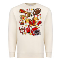 Sandshell i'm a hot mess, always stressed,and proudly a foot Premium Sweatshirt - MaliasSmallBusiness