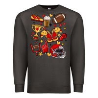 Smoke i'm a hot mess, always stressed,and proudly a foot Premium Sweatshirt - MaliasSmallBusiness