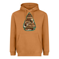 Meerkat cowhide wooden arrowhead Heavyweight Hoodie - Jasminsmagicworld