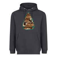 Smoke cowhide wooden arrowhead Heavyweight Hoodie - Jasminsmagicworld