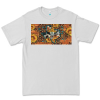 Dove Grey texas map bull skull sunflower leopard licence plate Premium Tee - Artiststas