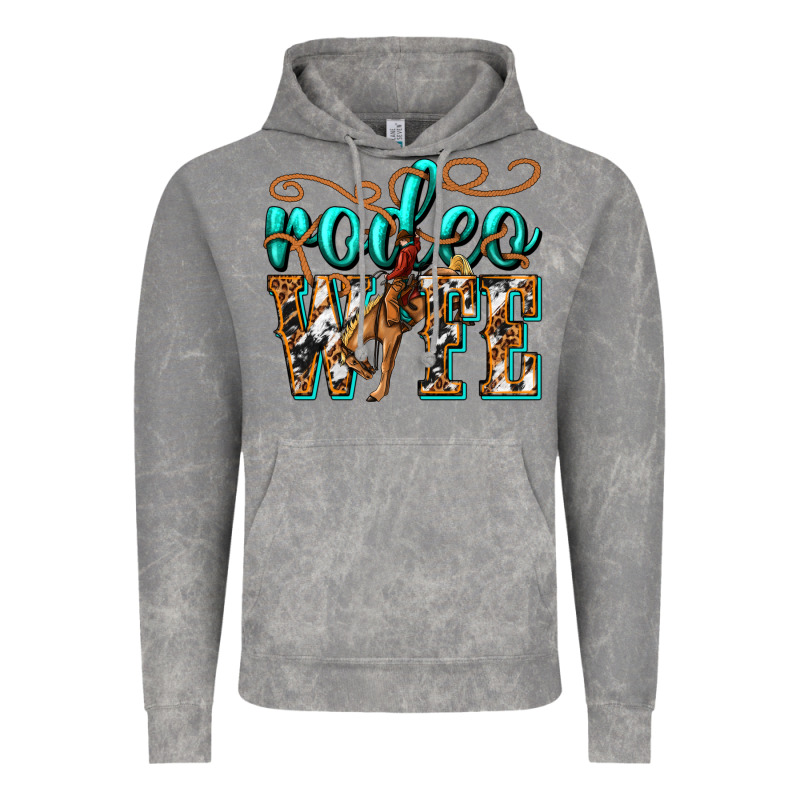 Rodeo Wife Western Vintage Hoodie by texasbilliewilder | Teevron