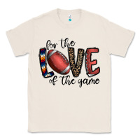 Natural for the love of the game football Classic Tee - CowhideDigitalArt
