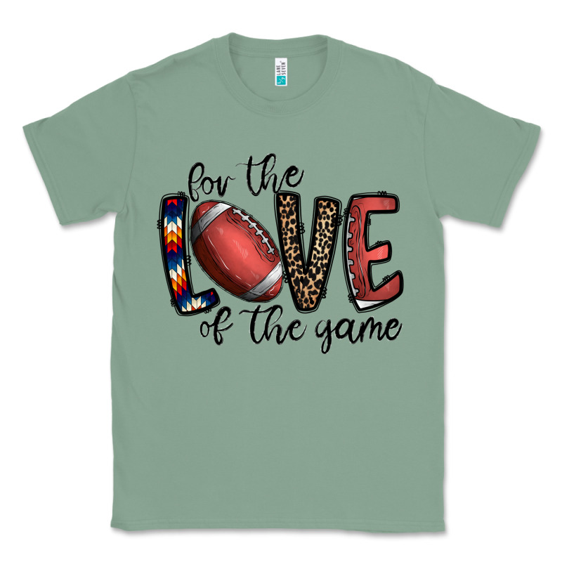 For The Love Of The Game Football Classic Tee by CowhideDigitalArt | Teevron
