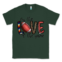 Sports Green for the love of the game football Classic Tee - CowhideDigitalArt