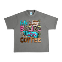 Tornado life begins after coffee Urban Heavy Tee - Zillion Design Studio