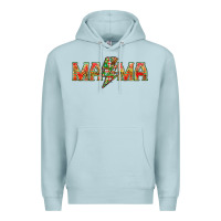 Blue Mist Mama Christmas lightning bolt Premium Hoodie - NancyCooperArtShop