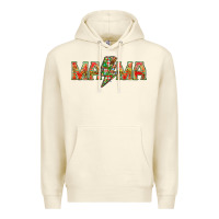 Sandshell Mama Christmas lightning bolt Premium Hoodie - NancyCooperArtShop