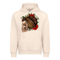 Sandshell leopard bandana and roses skull Urban Hoodie - Jasminsmagicworld