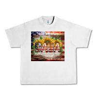 Lunar Rock patriotic yaya tumbler Urban Heavy Tee - BarkalooDesign
