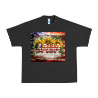 Pigment Black patriotic yaya tumbler Urban Heavy Tee - BarkalooDesign