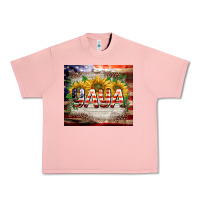 Salmon patriotic yaya tumbler Urban Heavy Tee - BarkalooDesign