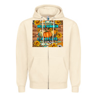 Hello Pumpkin Season Tumbler Zipper Hoodie | Teevron