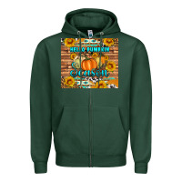 Sports Green hello pumpkin season tumbler Zipper Hoodie - Artiststas