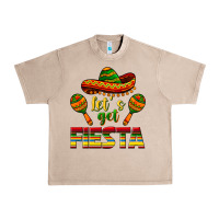 French Oak Let's Get Fiesta Urban Heavy Tee - texasbilliewilder