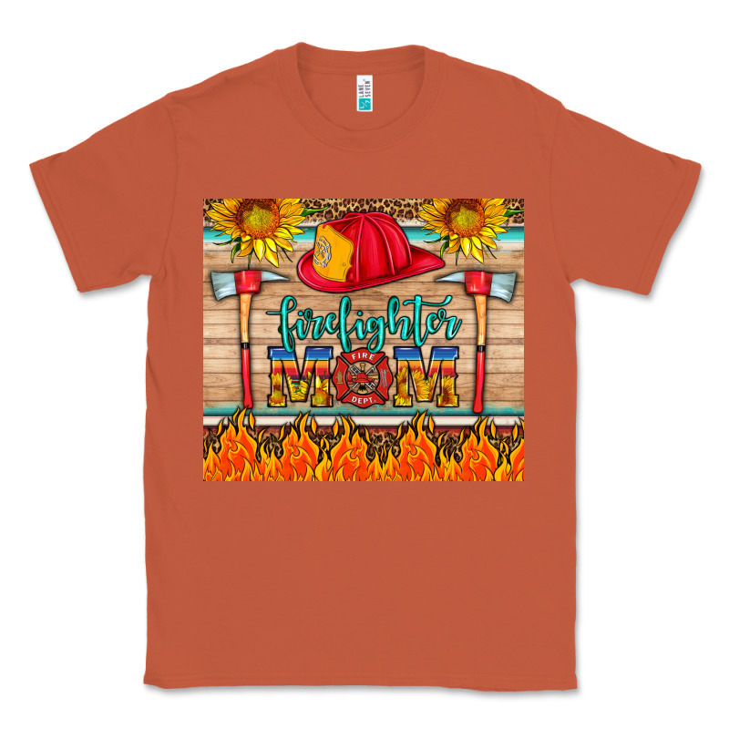 Firefighter Mom Classic Tee by HRA Design Shop | Teevron