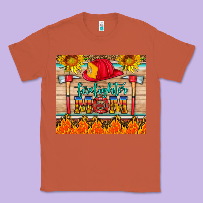 Firefighter Mom Classic Tee Designed By Hra Design Shop