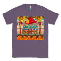 Lavender firefighter mom Classic Tee - HRA Design Shop